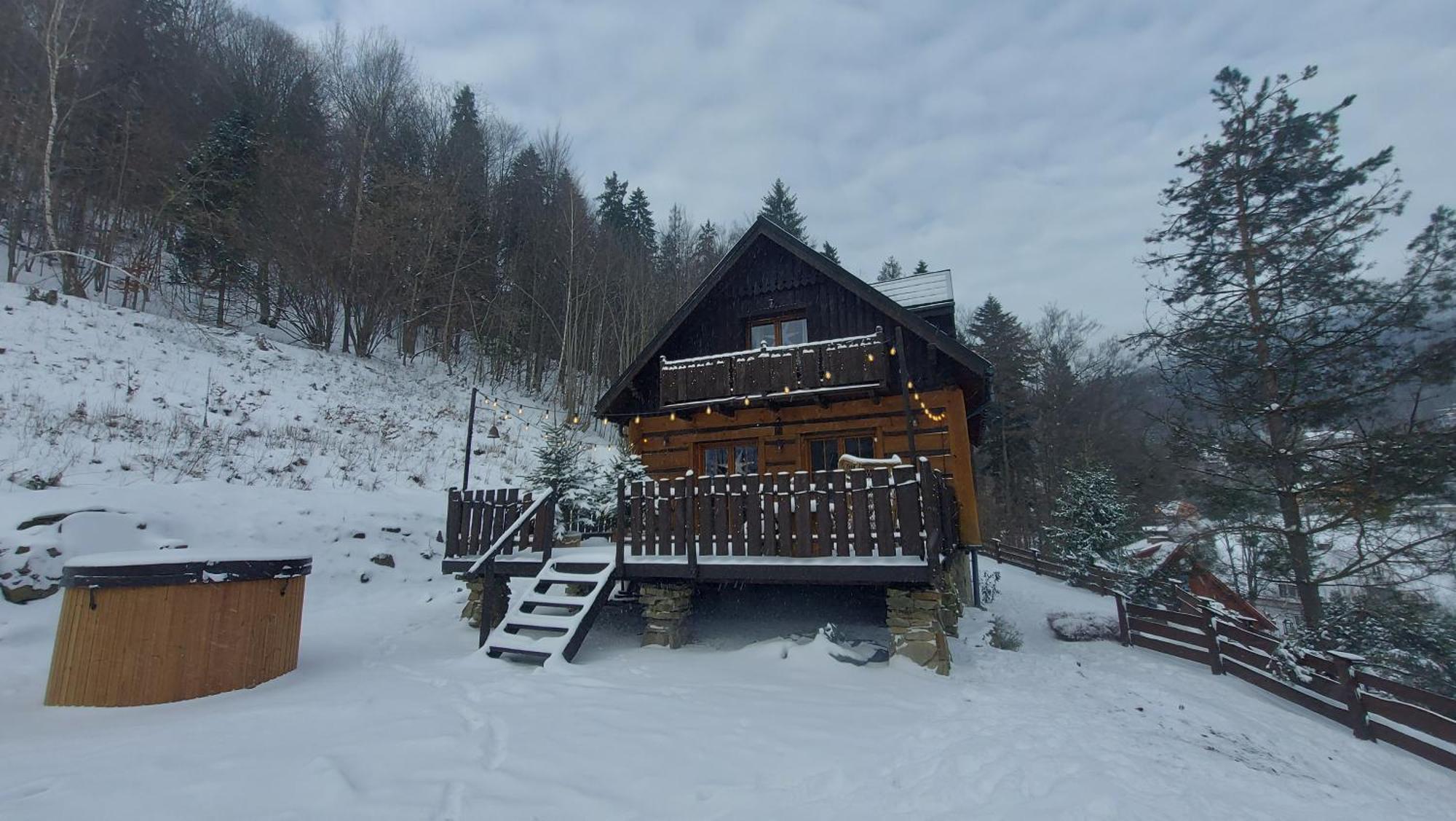 Domek Na Cuplu - Opcjonalnie Balia Jacuzzi Щирк Екстер'єр фото